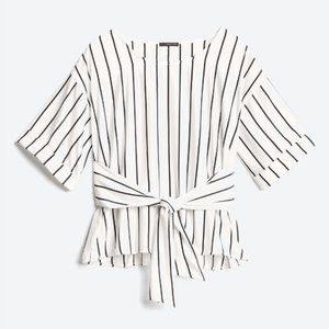 Julianne Tie Front Cuffed Sleeve Blouse from West Kei, Size XL